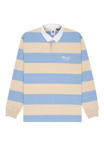 Longpullover Element "Script", Herren, Gr. S, fadeddenim, oystergray, Obermaterial: 100% Walkfrottier;, Pullover Longpullover