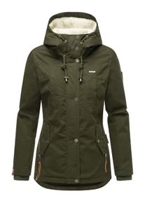 Winterjacke Marikoo "Winterjacke Bikoo", Damen, Gr. XS, gr&uuml;n (olive), Obermaterial: 100% Baumwolle CO. Obermaterial: Futter: 100% Polyester PES. 100% Polyester PES., Jacken Winterjacke