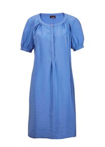 Midikleid GOLDNER "Sommerliches Kleid", Damen, Gr. 38, N-Gr, blau (jeansblau), Obermaterial: 83% Modal CMD. 17% Polyester PES., normal, Sonstiges, Kleider Midikleid, Ohne