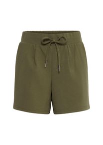 Shorts oxmo "Shorts OXAnnik", Damen, Gr. XXL, N-Gr, gr&uuml;n (ivy gr&uuml;n), Obermaterial: 73% Polyester PES. 23% Viskose CV. 4% Elasthan EL., Hosen Shorts