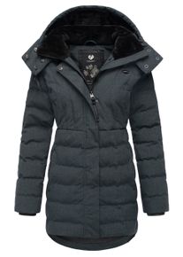 Kurzmantel Ragwear "Kurzmantel Ashanta", Damen, Gr. S, grau (dunkelgrau), Obermaterial: 100% Polyester PES. Obermaterial: Futter: 100% Polyester PES. 100% Polyester PES., M&auml;ntel Kurzmantel