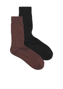 Jack & Jones Freizeitsocken JACK & JONES "JAC &ndash; Socken im 2er-Pack mit Stretch f&uuml;r optimale Passform", Damen, schwarz, Baumwollmischung, unifarben, elastisch, Socken Freizeitsocken, basic, Baumwollmischung