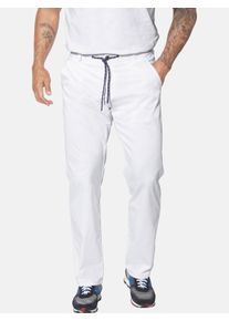 Schlupfhose Jan Vanderstorm "Schlupfhose GJORVALD", Damen, Gr. 37, N-Gr, wei&szlig;, Obermaterial: 97% Baumwolle CO. 3% Elasthan EL., Hosen Schlupfhose