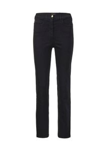 Regular-fit-Jeans GOLDNER "Kurzgr&ouml;&szlig;e Damen Jeans Slim Fit LOUISA, Stretch", Damen, Gr. 27, K-Gr, schwarz, Obermaterial: 70% Baumwolle CO. 27% Polyester PES. 3% Elasthan EL., Jeans Regular-fit-Jeans