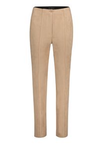 Outdoorhose Betty Barclay "Basic-Hose Slim Fit", Damen, Gr. 46, EURO, beige, Obermaterial: 95% Polyester PES. 5% Elasthan EL., Hosen Outdoorhose