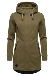 Kapuzensweatjacke Ragwear "Sweatjacke Letti Bonded", Damen, Gr. 3XL, gr&uuml;n (olive), Obermaterial: 100% Polyester PES. Futter: 100% Polyester PES., Jacken Kapuzensweatjacke