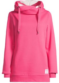 Kapuzenpullover SALZHAUT "Hoodie NOBERSCH", Damen, Gr. M, pink, Obermaterial: 80% Baumwolle CO. 20% Polyester PES., Pullover Kapuzenpullover
