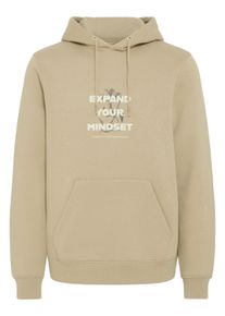 Kapuzenpullover Blend "Hoodie BHFLAVIAN", Herren, Gr. XL, beige (crockery), Obermaterial: 50% Baumwolle CO. 50% Polyester PES., Pullover Kapuzenpullover