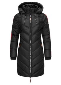 Wintermantel Marikoo "Wintermantel Armasa", Damen, Gr. S, schwarz, Obermaterial: 100% Polyester PES. Obermaterial: Futter: 100% Polyester PES. 100% Polyester PES., M&auml;ntel Wintermantel