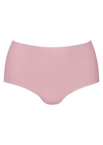 High-Waist-Slip Anita "High Waist Essentials", Damen, Gr. SM, rosa (rosewood), Stoff, Obermaterial: 80% Polyamid PA. 20% Elasthan EL., Unterhosen High-Waist-Slip