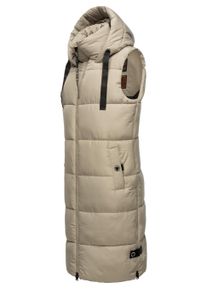 Steppweste Navahoo "Steppweste Schnuffelchen", Damen, Gr. S, grau (pebble grau), Obermaterial: 100% Polyester PES. Futter: 100% Polyester PES. 100% Polyester PES., Westen Steppweste