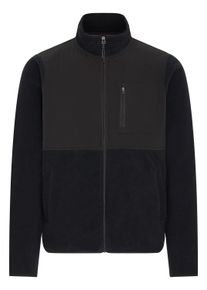 Sweatjacke Blend "Trainingsjacke BHMARIO", Herren, Gr. L, schwarz, Obermaterial: 100% Polyester PES., Sweatjacken Sweatjacke