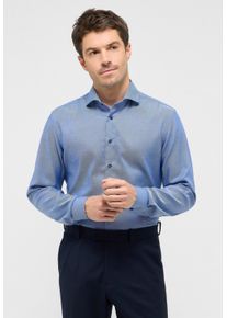 Langarmhemd Eterna "SLIM FIT", Damen, Gr. 41, Normalgr&ouml;&szlig;en, denim, 100% Baumwolle, schmal, Manschette, Hemden Langarmhemd, NON IRON (b&uuml;gelfrei)