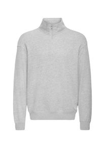 Troyer Blend "Longsweatshirt BHMBriso", Herren, Gr. S, grau (stone mix), Obermaterial: 60% Baumwolle CO. 40% Polyester PES., Pullover Troyer