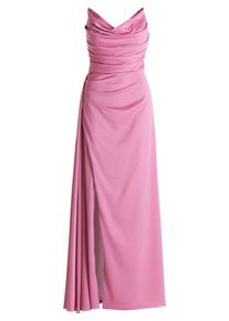 Abendkleid Vera Mont "Abendkleid figurbetont", Damen, Gr. 40, EURO, rosa (perfect rose), 97% Polyester PES. 3% Elasthan EL., Kleider Abendkleid