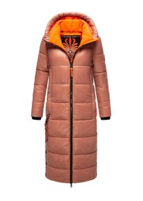 Steppmantel Navahoo "Steppmantel Schmuseengel", Damen, Gr. XXL, rot (terracotta), Obermaterial: 100% Nylon NY. Obermaterial: Futter: 100% Polyester PES. 100% Polyester PES., M&auml;ntel Steppmantel