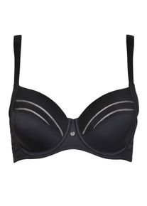 B&uuml;gel-BH LISCA "B&uuml;gel BH Alegra", Damen, Gr. 75, Cup G, schwarz, T&uuml;ll, Obermaterial: 83% Polyamid PA. 17% Elasthan EL., BHs B&uuml;gel-BH