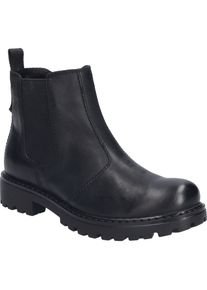 Stiefelette Josef Seibel "Marta 06, schwarz", Damen, Gr. 39, schwarz, Obermaterial: 100% Rindsleder Leather cow., Schuhe Stiefelette