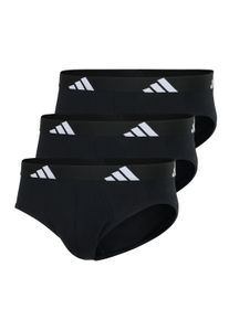 Slip adidas originals "Slip 3er Pack", Herren, Gr. M, schwarz, Obermaterial: 95% Baumwolle CO. 5% Elasthan EL., Unterhosen Slip