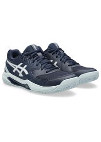 Tennisschuh asics "GEL-DEDICATE 8 CLAY", Damen, Gr. 38, midnight, wei&szlig;, Textil, Schuhe Tennisschuh, Sandplatzschuhe f&uuml;r Aschepl&auml;tze