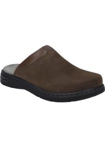 Hausschuh Josef Seibel "Marlon 08, brasil", Herren, Gr. 40, braun (brasil), Obermaterial: 100% Rindsleder Leather cow., Schuhe Hausschuh