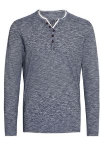 !Solid Longsleeve SOLID "Longsleeve SDBelagos", Herren, Gr. XL, blau (insignia b), Obermaterial: 100% Baumwolle CO., Shirts Longsleeve