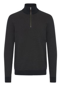 Troyer Blend "Troyer BHBAAL HALF ZIPP KNIT", Herren, Gr. XL, schwarz (schwarz beauty), Obermaterial: 70% Baumwolle CO. 30% Nylon NY., Pullover Troyer