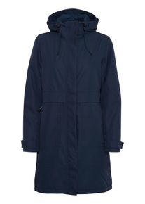 Winterjacke North Bend "Wintermantel NBMalika W W-PRO 8.000 mit wasserdichter Beschichtung", Damen, Gr. 46, blau (navy blazer), Obermaterial: 100% Polyester PES., Jacken Winterjacke