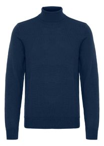 Rollkragenpullover Blend "Rollkragenpullover BHPullover", Damen, Gr. XL, blau (marineblaus), Obermaterial: 85% Polyacryl PAN. 15% Wolle WO., Pullover Rollkragenpullover
