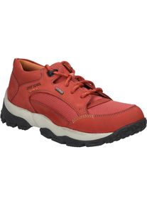 Schn&uuml;rschuh Josef Seibel "Philippa 53, rot-kombi", Damen, Gr. 37, rot (rot, kombi), Obermaterial: 80% Rindsleder Leather cow. 20% Textilmaterial TEXMAT., Schuhe Schn&uuml;rschuh