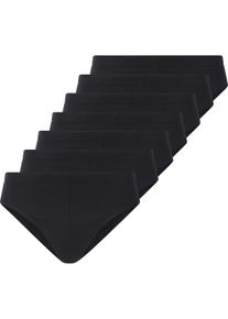 Slip Babista "7er Pack Slips FORTUNO", Herren, Gr. M, schwarz, Obermaterial: 100% Baumwolle CO., Unterhosen Slip