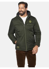 Langjacke Jan Vanderstorm "Jacke RODBRECHT", Herren, Gr. 74, gr&uuml;n (oliv), Obermaterial: 100% Polyester COOLMAX PES(Coolmax)., Jacken Langjacke