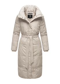 Steppmantel Navahoo "Steppmantel Mirenaa", Damen, Gr. XXL, grau, Obermaterial: 100% Polyester PES. Obermaterial: Futter: 100% Polyester PES. 100% Polyester PES., M&auml;ntel Steppmantel