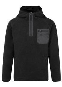Fleecejacke INDICODE "Fleecejacke IDTrend", Herren, Gr. XL, schwarz, Obermaterial: 100% Polyamid PA., Pullover Fleecejacke