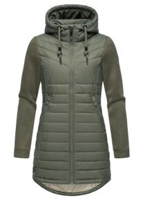 Langjacke Ragwear "Outdoorjacke Sandrra Long", Damen, Gr. XS, gr&uuml;n (olive), Obermaterial: 100% Polyester PES. Obermaterial: Futter: 100% Polyester PES. 100% Polyester PES., Jacken Langjacke