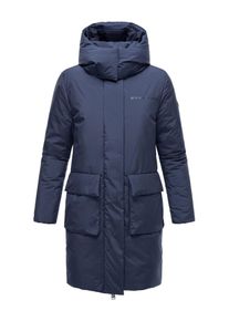 Winterjacke Marikoo "Marikoo Nanami Damen Winterjacke N023", Damen, Gr. L, blau (bright navy), Obermaterial: 100% Polyester PES., Jacken Winterjacke