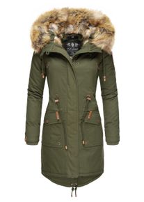 Wintermantel Navahoo "Wintermantel Rosinchen", Damen, Gr. S, gr&uuml;n, Obermaterial: 100% Baumwolle CO. Obermaterial: Futter: 100% Polyester PES. 100% Polyester PES., M&auml;ntel Wintermantel