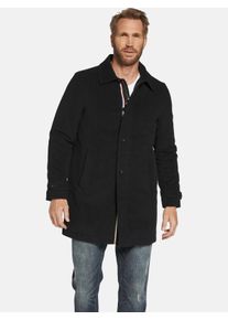 Allwetterjacke Jan Vanderstorm "Mantel NORMEN", Damen, Gr. 58, blau (dunkelblau), Obermaterial: 95% Polyester COOLMAX PES(Coolmax). 5% Wolle mw., Jacken Allwetterjacke