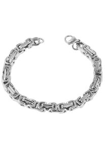 Adelia&acute;s Gliederarmband ADELIA&acute;S "Unisex Armband &iquest; Gliederarmband aus Edelstahl 22 cm" Gr. 22, silber, Armb&auml;nder, Damen, Edelstahl, Gliederarmband