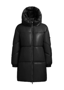 Wintermantel Khujo "Wintermantel Lorsa", Damen, Gr. XL, schwarz, Obermaterial: 100% Polyurethan PU. Obermaterial: Futter: 100% Polyester PES. 100% Polyester PES., M&auml;ntel Wintermantel