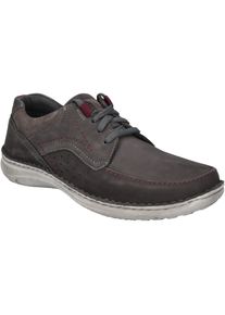 Schn&uuml;rschuh Josef Seibel "Anvers 91, granit-kombi", Herren, Gr. 40, grau (granit, kombi), Obermaterial: 100% Rindsleder Leather cow., Schuhe Schn&uuml;rschuh