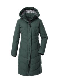 G.I.G.A. by Killtec Steppmantel "GW 61 WMN QLTD CT", Damen, Gr. 44, gr&uuml;n, Obermaterial: 88% Polyester, 12% Baumwolle;Futter: 100% Polyester;F&uuml;llung: 100% Polyester, G.I.G.A. DX BY KILLTEC, M&auml;ntel Steppmantel, Wasserabweisender, winddichter Damenmantel mit abnehmbarer Kapuze