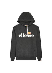 Sweatshirt Ellesse "Sweatshirt SL Gottero OH Hoody", Herren, Gr. S, grau (dunkelgrau), Obermaterial: 80% Baumwolle CO. 20% Polyester PES., Sweatshirts Sweatshirt