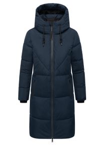 Steppmantel Navahoo "Steppmantel K&auml;ltekuschel XIV", Damen, Gr. XXL, blau (navy), Obermaterial: 100% Polyester PES. Obermaterial: Futter: 100% Polyester PES. 100% Polyester PES., M&auml;ntel Steppmantel