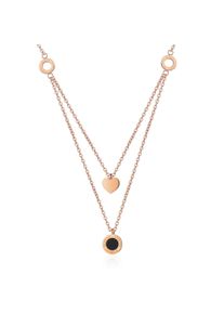 Edelstahlkette AILORIA "Halskette ALINE", Damen, gold (ros&eacute;gold), Halsketten Edelstahlkette