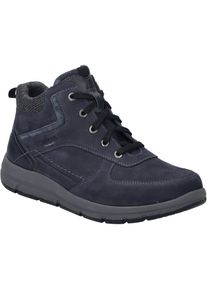 Stiefelette Josef Seibel "Giuseppe 10, indigo", Herren, Gr. 47, blau (indigo), Obermaterial: 100% Rindsleder Leather cow., Schuhe Stiefelette