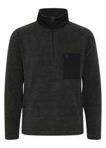 Outdoorjacke INDICODE "Troyer IDWimort", Herren, Gr. L, gr&uuml;n (army), Obermaterial: 100% Polyester PES., Pullover Outdoorjacke