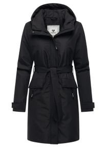 Kurzmantel Ragwear "Kurzmantel Horatia Warm YOUMODO", Damen, Gr. S, schwarz, Obermaterial: 100% Polyester PES. Obermaterial: Futter: 100% Polyester PES. 100% Polyester PES., M&auml;ntel Kurzmantel