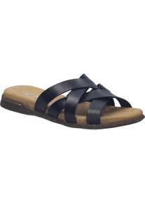 Slipper Josef Seibel "Fabricia 05, schwarz", Damen, Gr. 45, schwarz, Obermaterial: 100% Rindsleder Leather cow., Schuhe Slipper