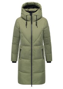 Steppmantel Navahoo "Steppmantel K&auml;ltekuschel XIV", Damen, Gr. XS, gr&uuml;n (olive leaf), Obermaterial: 100% Polyester PES. Obermaterial: Futter: 100% Polyester PES. 100% Polyester PES., M&auml;ntel Steppmantel
